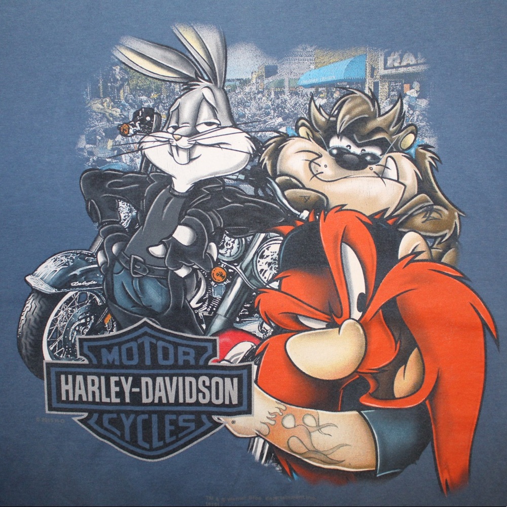 Harley Davidson Looney Tunes Men’s Size L Shirt